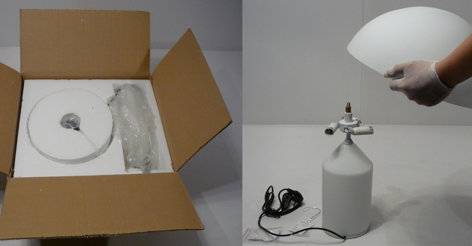 現(xiàn)代經(jīng)典燈飾|臺(tái)燈|辦公家具|oluce Atollo Table lamp 蘑菇現(xiàn)代玻璃臺(tái)燈